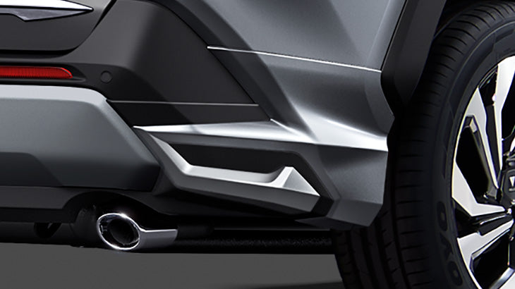 MODELLISTA REAR SPATS SILVER FOR TOYOTA RAV4 MXAA52 54 AXAH52 54 D2641-60110-B0