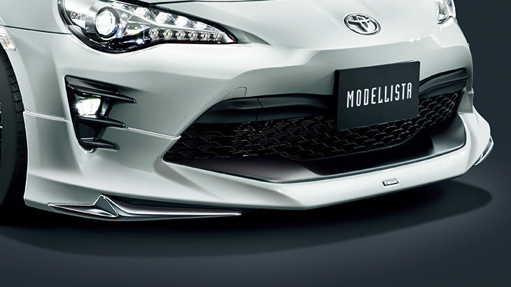 MODELLISTA FRONT SPOILER WHITE PEARL For TOYOTA 86 ZN6 D2531-51110-A1