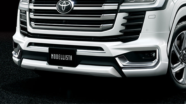 MODELLISTA FRONT SPOILER WHITE PEARL FOR TOYOTA LAND CRUISER 300 MSD41-60001-A2