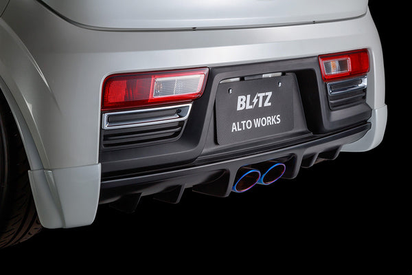BLITZ Rear Diffuser For SUZUKI ALTO WORKS HA36S R06A 60243 - Black