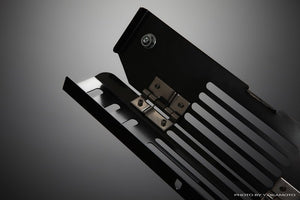 AUTO SELECT WIND PRESSURE FOLDABLE LICENSE PLATE STAY WITH EXTENDED STAY FOR  AS-FNPS-EXTEND