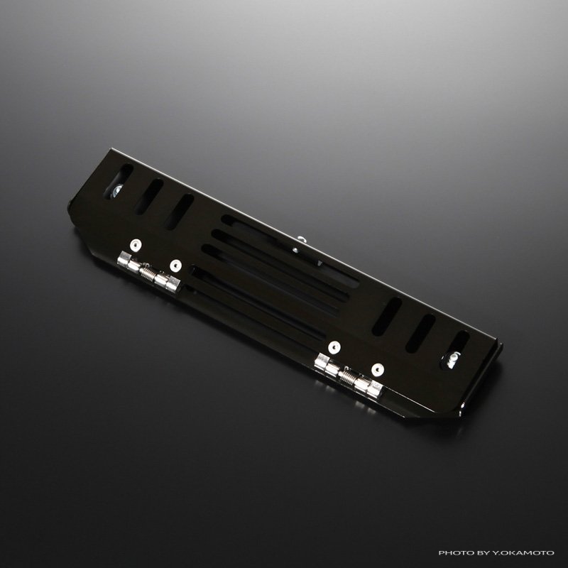 AUTO SELECT WIND PRESSURE FOLDABLE LICENSE PLATE STAY WITH EXTENDED STAY FOR  AS-FNPS-EXTEND