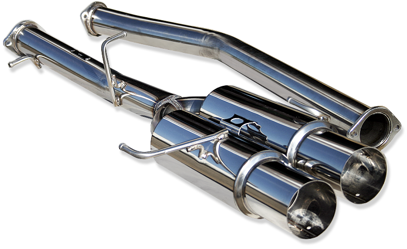 REINHARD A TYPE MUFFLER STAINLESS EXHAUST FOR NISSAN SKYLINE HR33 2DR NA RB25DE RB20DE RNA2366