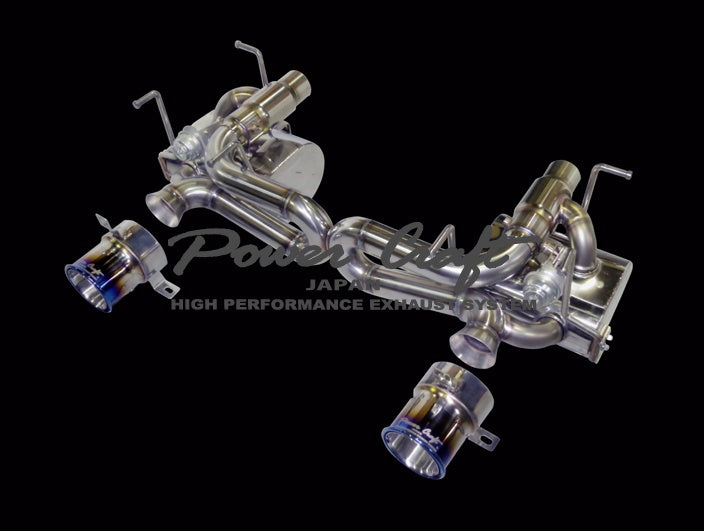 POWER CRAFT HYBRID EXHAUST MUFFLER SYSTEM W. CATALYZER FOR FERRARI 458 SPECIALE P-FE900101-SE