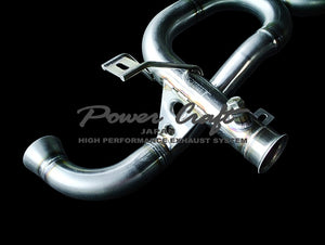POWER CRAFT EXHAUST MUFFLER RACING SPEC BLACK TAIL FOR LAMBORGHINI GALLARDO P-LA320108-BKT