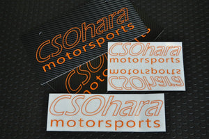 CSOHARA ORIGINAL STICKERS 30CM FOR HONDA S2000 AP1 AP2 CSOHARA-00081