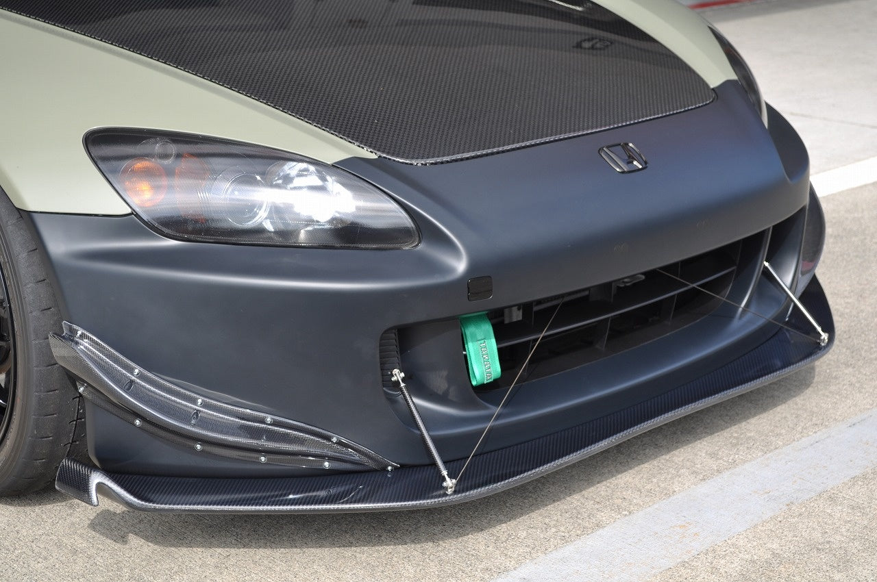 CSOHARA GT FRONT WING CARBON FOR HONDA S2000 AP1 AP2 CSOHARA-00071