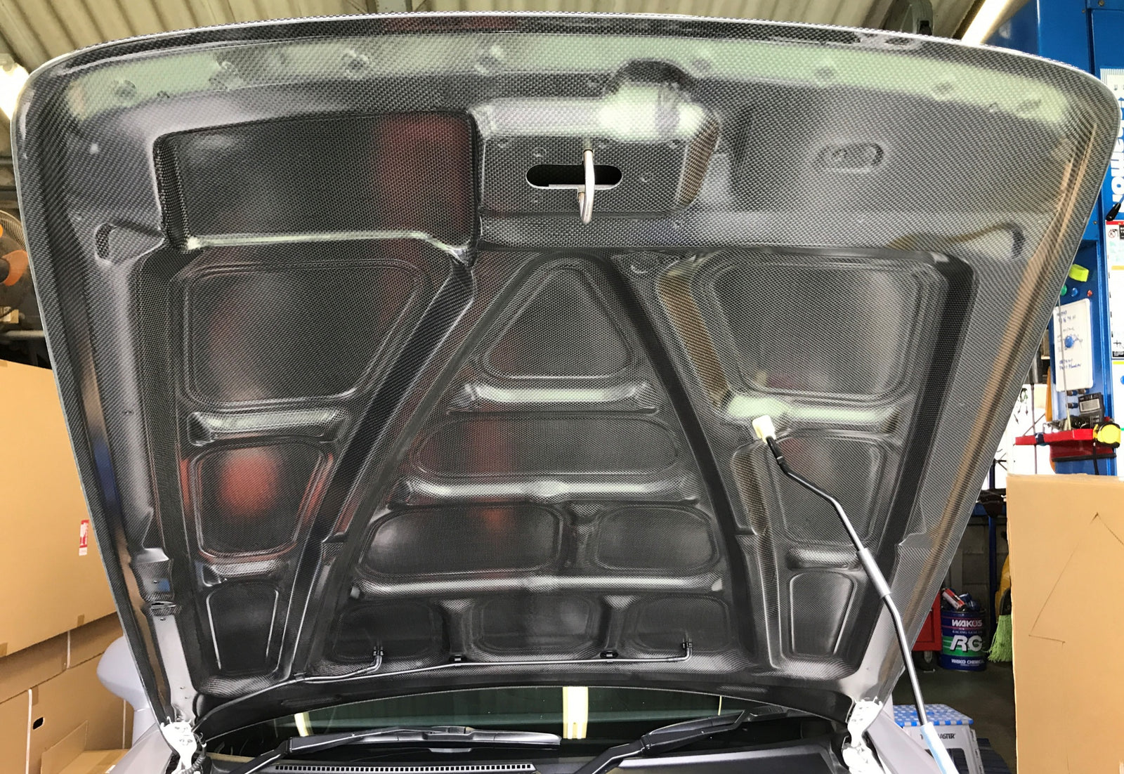 CSOHARA CFRP BONNET 3 COATS CLEAR FINISH FOR HONDA S2000 AP1 AP2 CSOHARA-00065