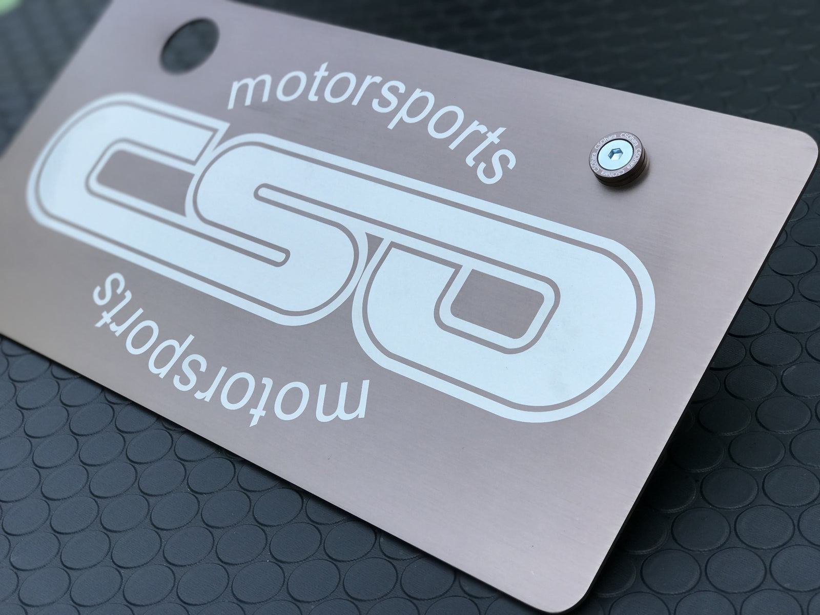 CSOHARA LICENSE PLATE COVER FOR SPORTS DRIVING FOR HONDA S2000 AP1 AP2 CSOHARA-00078
