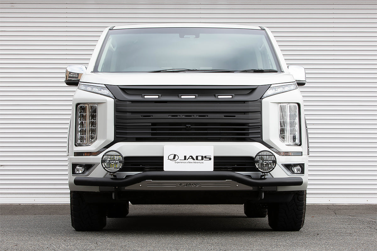 JAOS FRONT GRILLE PAINTED MATTE BLACK FOR MITSUBISHI DELICA D:5 2019- DIESEL B060306MB