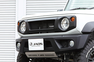 JAOS FRONT GRILLE PAINTED MATTE BLACK FOR SUZUKI JIMNY JB74 B061513MB