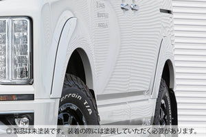 JAOS FENDER GARNISH TYPE-S UNPAINTED FOR MITSUBISHI DELICA D:5 2019- DIESEL B131306NP