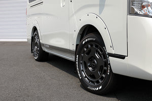 JAOS ASTELLA CM-04 17x6.5 48 6H139.7 DEEP GUN METALLIC WHEEL FOR NISSAN NV350 CARAVAN B879765DG