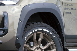 JAOS FENDER GARNISH TYPE-X UNPAINTED PRODUCT FOR TOYOTA HILUX SURF 125 B135098NP
