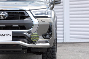 JAOS FENDER GARNISH TYPE-X PAINTED MATTE BLACK FOR TOYOTA HILUX SURF 125 B135098MB