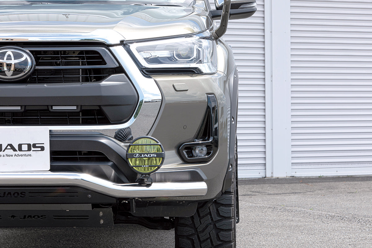 JAOS FENDER GARNISH TYPE-X UNPAINTED PRODUCT FOR TOYOTA HILUX SURF 125 B135098NP