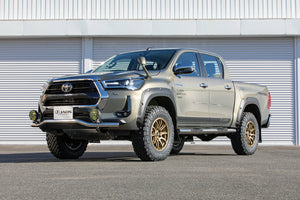 JAOS OVER FENDER TYPE-X PAINTED MATTE BLACK FOR TOYOTA HILUX SURF 125 B137098MB