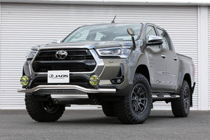 JAOS FRONT SKID BAR POLISH BLACK FOR TOYOTA HILUX SURF 125 B150098B