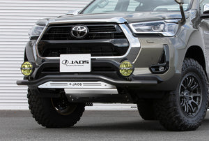 JAOS FRONT SKID BAR BLACK BLAST FOR TOYOTA HILUX SURF 125 B150098C