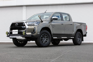 JAOS FRONT SKID BAR BLACK BLAST FOR TOYOTA HILUX SURF 125 B150098C