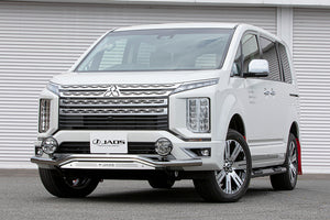 JAOS FRONT SKID BAR POLISH BLAST FOR MITSUBISHI DELICA D:5 2019- DIESEL B150306A