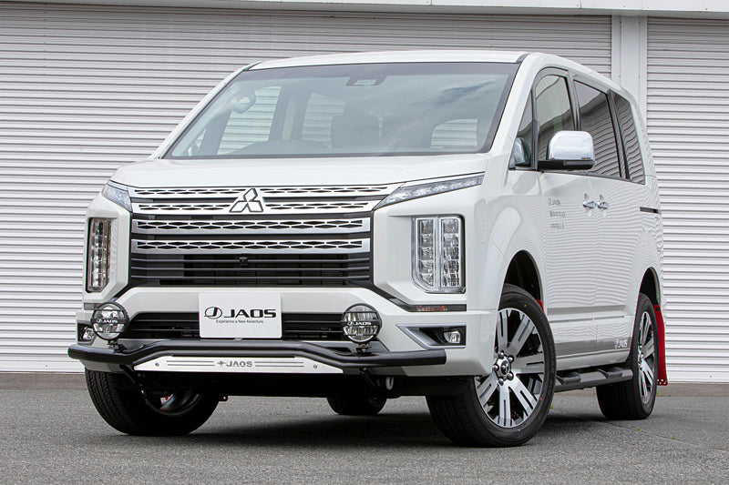 JAOS FRONT SKID BAR BLACK BLAST FOR MITSUBISHI DELICA D:5 2019- DIESEL B150306C