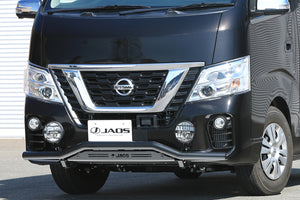 JAOS FRONT SKID BAR STANDARD BLACK BLACK FOR NISSAN NV350 CARAVAN B150484D