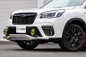 JAOS FRONT SKID BAR POLISH BLACK FOR SUBARU FORESTER SK B150744B