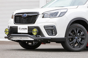 JAOS FRONT SKID BAR BLACK BLAST FOR SUBARU FORESTER SK B150744C
