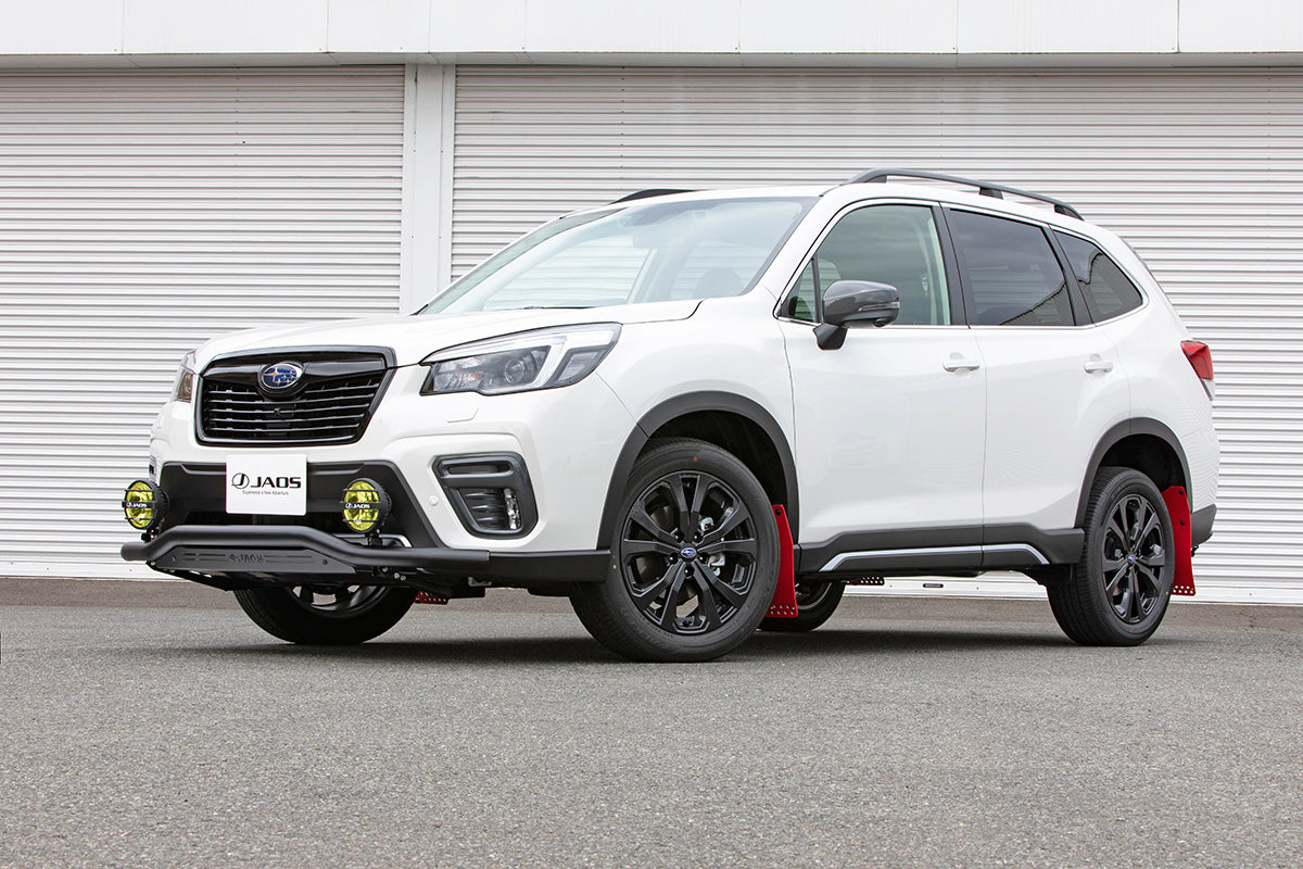 JAOS FRONT SKID BAR BLACK BLACK FOR SUBARU FORESTER SK B150744D