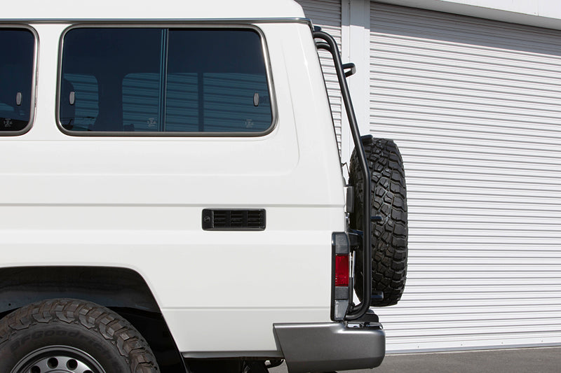 JAOS REAR LADDER II BLACK FOR TOYOTA LAND CRUISER 70 B232241BBK