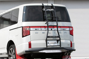 JAOS REAR LADDER II BLACK FOR MITSUBISHI DELICA D:5 2019- DIESEL B232304BBKZ