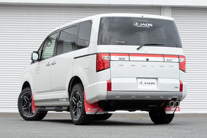 JAOS MUD GUARD III FRONT SET RED FOR MITSUBISHI DELICA D:5 2019- DIESEL B621306F