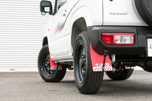 JAOS MUD GUARD III REAR SET RED FOR SUZUKI JIMNY JB64 B621513R