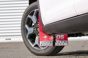 JAOS MUD GUARD III FRONT SET RED FOR SUZUKI HUSTLER MR52S 92S B621536F