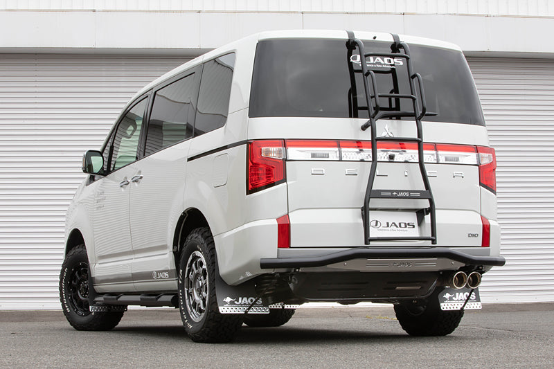 JAOS MUD GUARD III REAR SET BLACK FOR MITSUBISHI DELICA D:5 2019- DIESEL B622306R