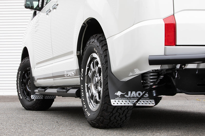 JAOS MUD GUARD III FRONT SET BLACK FOR MITSUBISHI DELICA D:5 2019- DIESEL B622306F