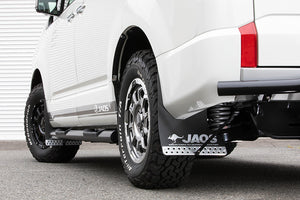 JAOS MUD GUARD III FRONT SET BLACK FOR MITSUBISHI DELICA D:5 2019- DIESEL B622306F