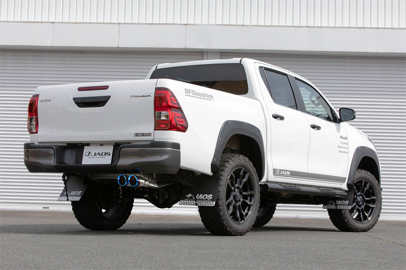 JAOS BATTLEZ MUFFLER ZS-2TC TITANIUM COLOR TAIL FOR TOYOTA HILUX SURF 125 B701096TC
