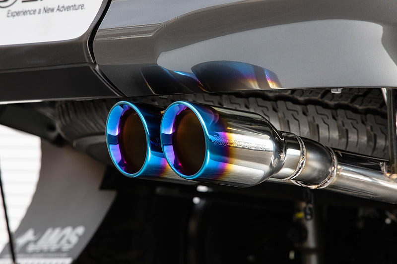 JAOS BATTLEZ MUFFLER ZS-2TC TITANIUM COLOR TAIL FOR TOYOTA HILUX SURF 125 B701096TC