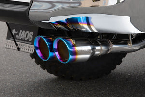 JAOS BATTLEZ MUFFLER ZS-2TC TITANIUM COLOR TAIL FOR TOYOTA HILUX SURF 125 Z GRSPORT B701098TC