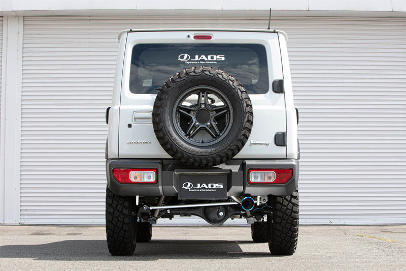 JAOS BATTLEZ MUFFLER ZSTC TITANIUM COLOR TAIL FOR NORMAL BUMPER FOR SUZUKI JIMNY JB64 B702513CTC