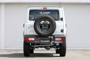 JAOS BATTLEZ MUFFLER ZSTC TITANIUM COLOR TAIL FOR NORMAL BUMPER FOR SUZUKI JIMNY JB64 B702513CTC