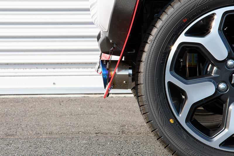 JAOS BATTLEZ MUFFLER ZSTI TITANIUM TAIL FOR SUZUKI HUSTLER MR52S 92S B702536T