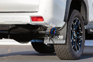 JAOS BATTLEZ TAIL PIPE FINISHER-TF-STC TITANIUM COLOR TAIL FOR TOYOTA LAND CRUISER PRADO 150 B704S065TC