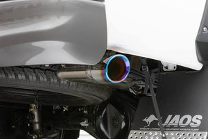 JAOS BATTLEZ MUFFLER ZS-STC TITANIUM COLOR TAIL FOR TOYOTA HILUX SURF 125 B708096TC