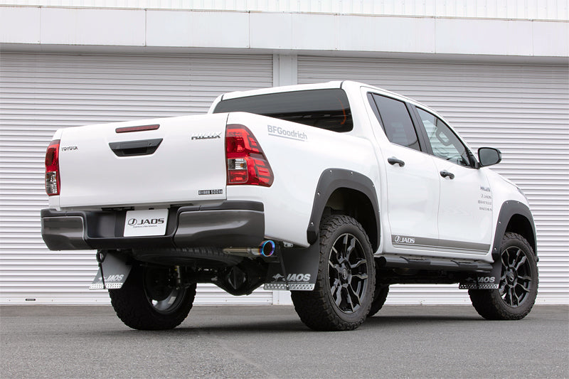 JAOS BATTLEZ MUFFLER ZS-STC TITANIUM COLOR TAIL FOR TOYOTA HILUX SURF 125 B708096TC