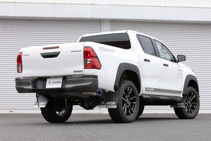 JAOS BATTLEZ MUFFLER ZS-STC TITANIUM COLOR TAIL FOR TOYOTA HILUX SURF 125 B708096TC
