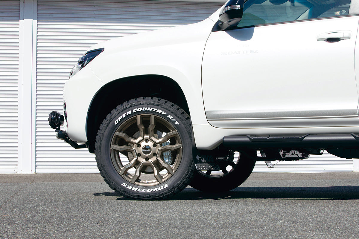 JAOS BACCHUS CM-1 120x8.5 18 6H139.7 MATT ASH BRONZE WHEEL FOR TOYOTA HILUX SURF 125 B882086MAB