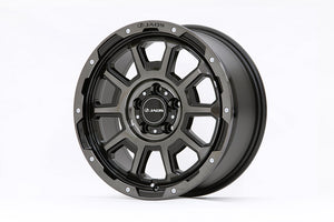 JAOS ADAMASBL5 17X7.5J 40 5H114.3 SMOKE POLISH BLACK WHEEL FOR MAZDA CX-5 KE B900C776SPB